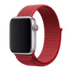 Ремінець Apple watch 42/44mm Nylon Sport Loop /red/