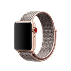 Ремінець Apple watch 42/44mm Nylon Sport Loop /rose pink/