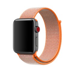 Ремінець Apple watch 42/44mm Nylon Sport Loop /spicy orange/
