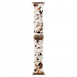 Ремінець Apple watch 42/44mm Resin band /nougat/