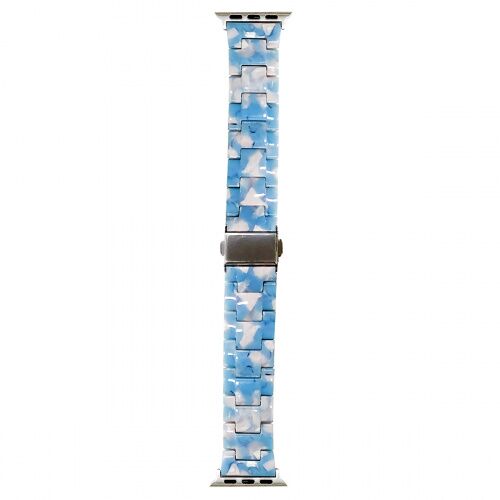 Ремінець Apple watch 42/44mm Resin band /sky blue/