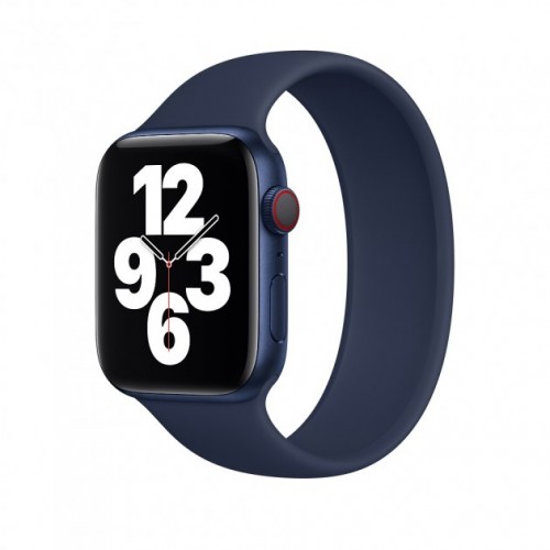 Ремінець Apple watch 42/44mm Solo Loop /deep navy/ S