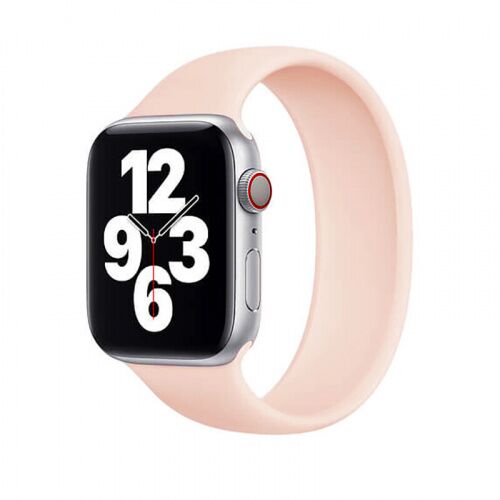 Ремінець Apple watch 42/44mm Solo Loop /pink sand/ L