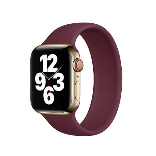 Ремінець Apple watch 42/44mm Solo Loop /plum/ L