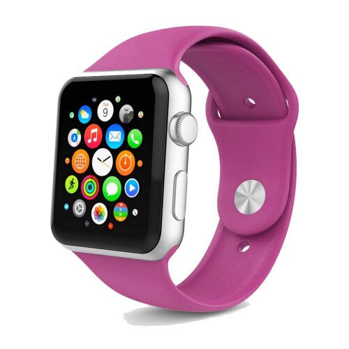 Ремінець Apple watch 42/44mm Sport Band /dragon fruit/ S