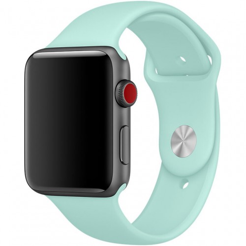 Ремінець Apple watch 42/44mm Sport Band /marine green/ S