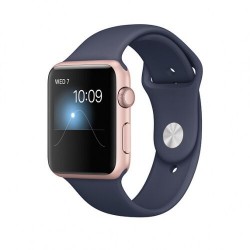 Ремінець Apple watch 42/44mm Sport Band /midnight blue/ S