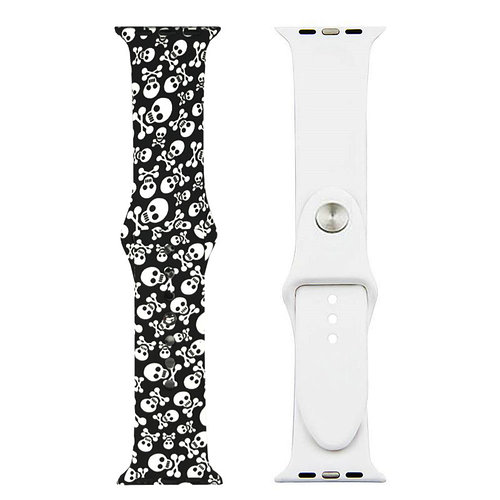 Ремінець Apple watch 42/44mm Sport Band picture /skull/ S