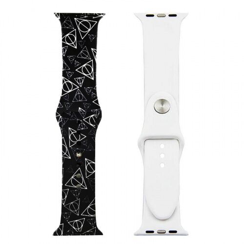 Ремінець Apple watch 42/44mm Sport Band picture /trigon black/ S
