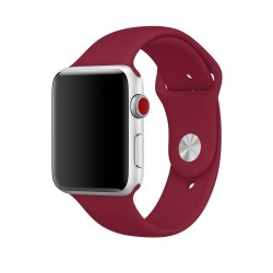 Ремінець Apple watch 42/44mm Sport Band /rose red/ M
