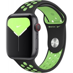 Ремінець Apple watch 42/44mm Sport Nike /black green/