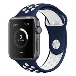 Ремінець Apple watch 42/44mm Sport Nike /blue white/