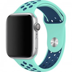 Ремінець Apple watch 42/44mm Sport Nike /mint blue/