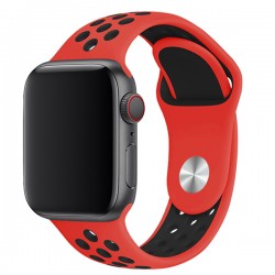 Ремінець Apple watch 42/44mm Sport Nike /red black/
