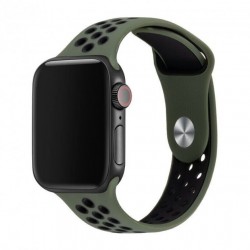 Ремінець Apple watch 42/44mm Sport Nike /virid black/