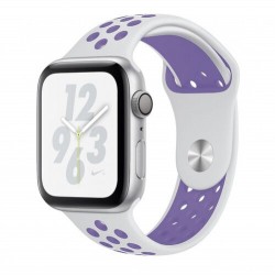 Ремінець Apple watch 42/44mm Sport Nike /white purple/