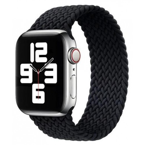 Ремінець Apple watch 42mm Braided Solo Loop /black/ L