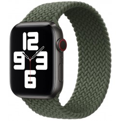 Ремінець Apple watch 42mm Braided Solo Loop /Inverness green/ L