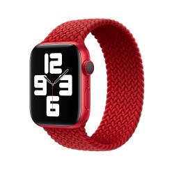 Ремінець Apple watch 42mm Braided Solo Loop /red/ (product) L
