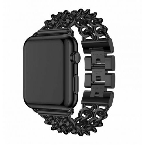 Ремінець Apple watch 42mm CHANEll New /black/