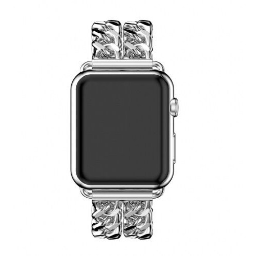 Ремінець Apple watch 42mm CHANEll New /silver/