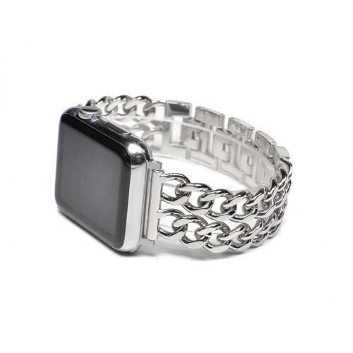 Ремінець Apple watch 42mm CHANEll New /silver/