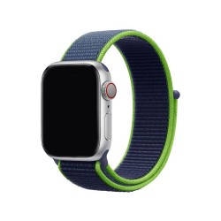Ремінець Apple watch 42mm Nylon Sport Loop /neon lime/