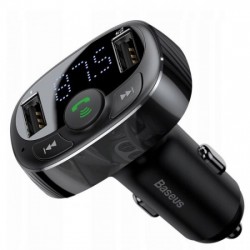 Автомобільний зарядний пристрій Baseus S09a T typed Bluetooth MP3 /black/