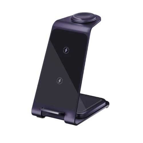 Бездротове зарядка стенд Smart Pure Metal WL /deep purple/