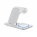 Бездротова зарядка Wiwu 3in1 Foldable 15W /white/ Wi-W020