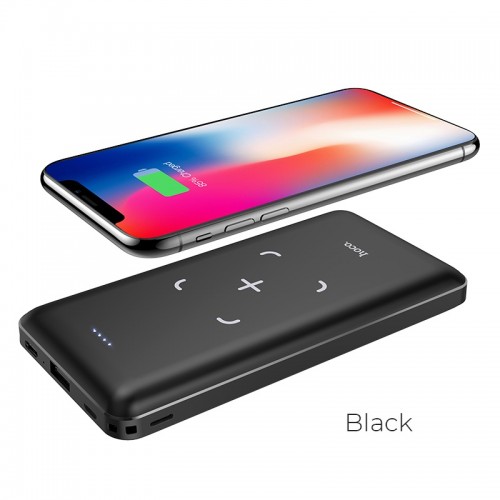 Бездротовий зовнішній Power Bank Hoco J50 10000mAh /black/