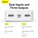 Зовнішній аккумулятор Power Bank Baseus Bipow Digital 20000mAh 15W /white/ Зовнішній аккумулятор Power Bank Baseus Bipow Digital 20000mAh 15W /white/