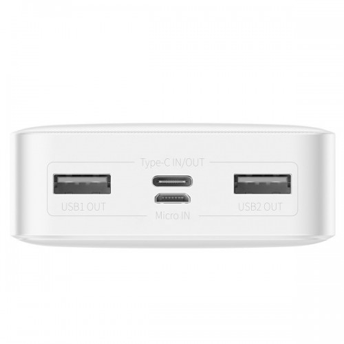 Зовнішній аккумулятор Power Bank Baseus Bipow Digital 20000mAh 15W /white/