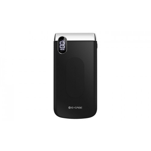 Беспроводной Зовнішній аккумулятор Power Bank G-case 10000mAh /black/ WPB-03