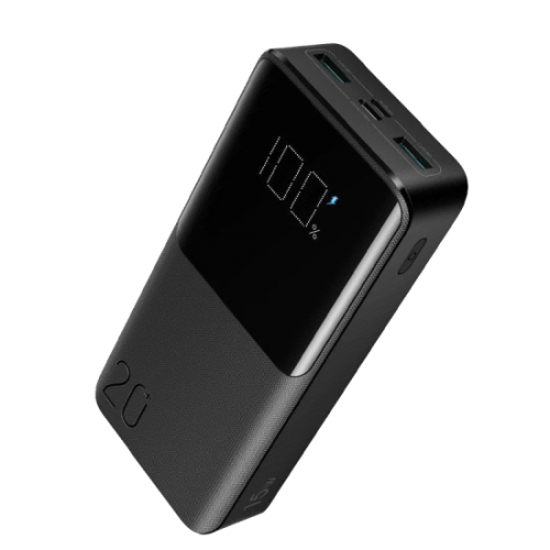 Зовнішній акумулятор Power Bank Joyroom 30000mAh 3.1A T015 /black/