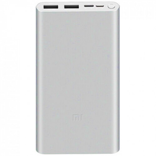 Зовнішній аккумулятор XiaoMI Power Bank3 10000 Mh 2 USB /silver/ USB-C