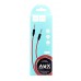 Аудио кабель Hoco Audio Cable UPA11 (папа-папа) 1m /black/