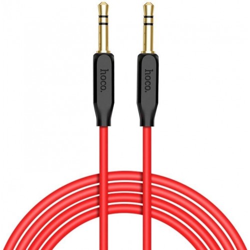 Аудио кабель Hoco Audio Cable UPA11 (папа-папа) 1m /black/
