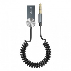 Аудио кабель Usams AUX Audio Receiver /black/ SJ464