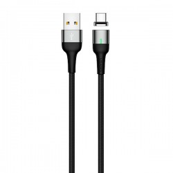 USB адаптер Type-C Usams Magnetic U28 /black/