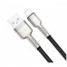 USB кабель Lightning 100cm Baseus Cafule Metal 2.4A /purple/
