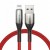 USB кабель Lightning 100cm Baseus Horizontal (With Indicator) 2.4A /red/