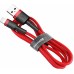 USB кабель Lightning 100cm Baseus Superior Series Fast 2.4A /red/