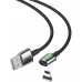 USB кабель Lightning 100cm Baseus Zinc Magnetic 2.4A /black/