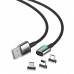 USB кабель Lightning 100cm Baseus Zinc Magnetic 3 in 1 cable /black/