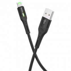 USB кабель Lightning 100cm Hoco S24 celestial /black/