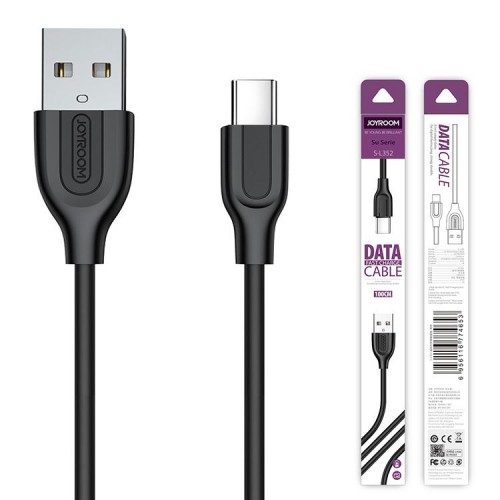 USB кабель Lightning 100cm JoyRoom Speed Su Serie 1A S-L352 /black/