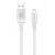 USB кабель Lightning 100cm Usams LED Cable U16 /white/