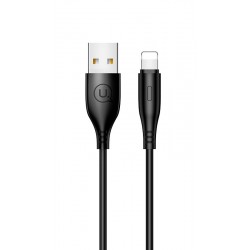 USB кабель Lightning 100cm Usams U35 2A /black/