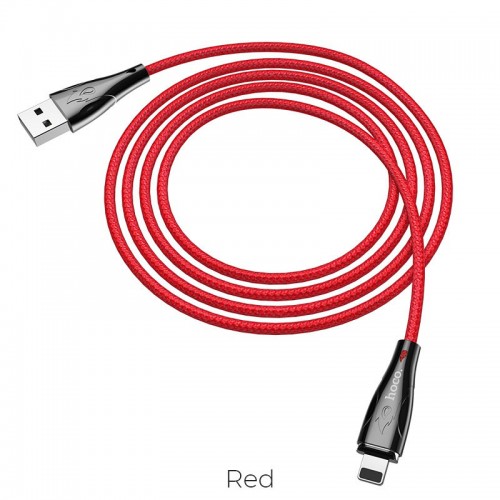 USB кабель Lightning 120cm Hoco U75 Blaze magnetic /red/